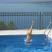 Villa with pool, private accommodation in city Brela, Croatia